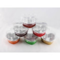 heart shape aluminum foil disposable cakes container